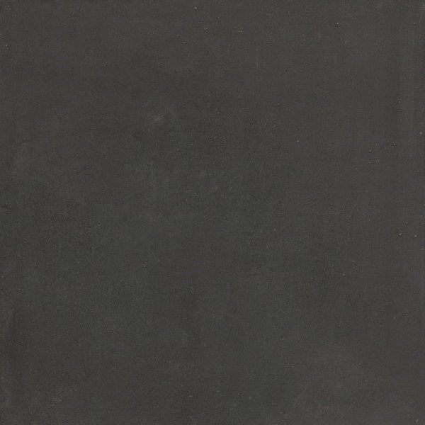 VIA-Zementmosaikplatte  N° 60 - 20*20*1,8cm Unifarbene Zementfliese in schwarz